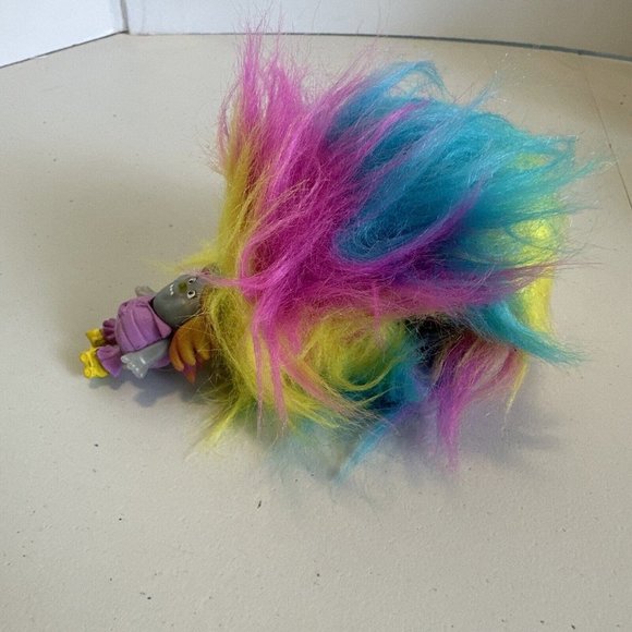 Troll Fur Snap Bracelet Hasbro 2018 Multi Colors 12” - Picture 10 of 15